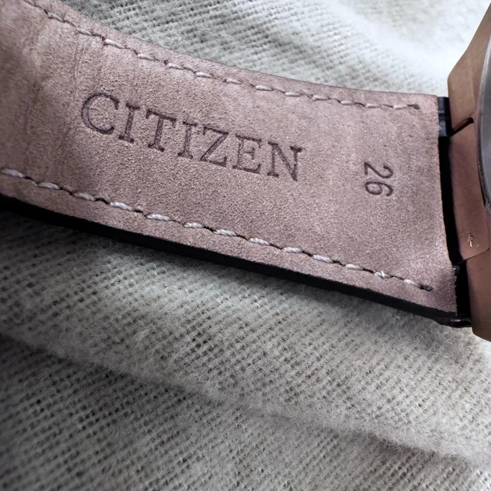 Citizen Axiom 43MM Rose Gold Stainless Steel Men’s Watch